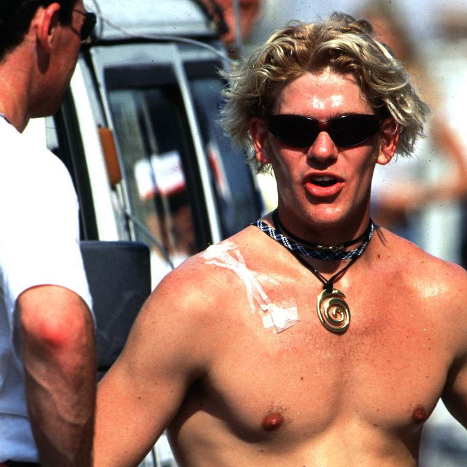 Gobert portrait Malaysian GP 1997